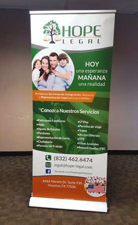 BANNERS RETRACTABLES | DISPLAYE BANNERS HOUSTON